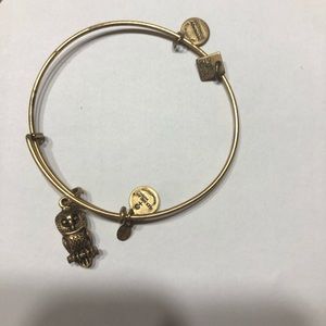 Alex and ani owl bracelet